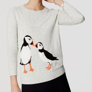 Loft Puffin sweater, size S